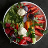 Фото к позиции меню Большая тарелка свежих овощей