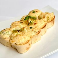 Запеченная тортилья с курицей