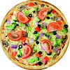 Фото к позиции меню Вегетарианская Пицца