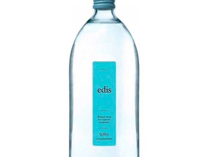 Вода питьевая Edis газированная