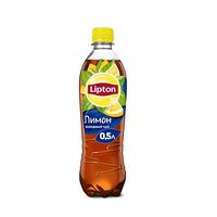 Lipton черный чай с лимоном 