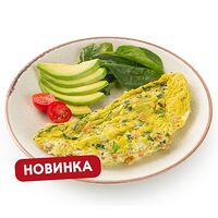 Омлет с овощами