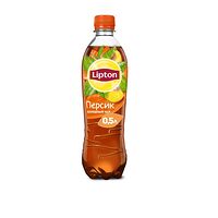 Чай Lipton чёрный с персиком