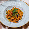 Фото к позиции меню Томатные спагетти с овощами