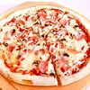 Фото к позиции меню Пицца Прошутто с сыром и ветчиной