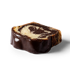 Фото к позиции меню Мраморный кекс с шоколадной глазурью