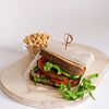 Фото к позиции меню Сэндвич с фалафелем веган Vegan