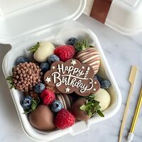 Клубничный бенто-бокс Happy Birthday