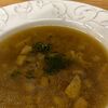 Фото к позиции меню Тосканский суп с белыми грибами