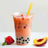 Bubble Tea Персик-клубника