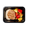 Фото к позиции меню Бифштекс с картофелем и овощами гриль