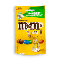 Драже M&Ms с арахисом и молочным шоколадом