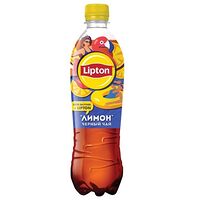 Напиток Lipton Чёрный чай Лимон