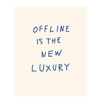 Открытка Offline is the new luxury