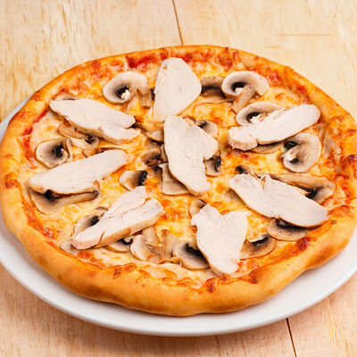 Пицца Курица с грибами