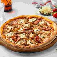 Пицца Барбекю 28 см, на тонком тесте
