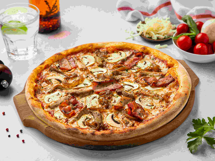 Пицца Барбекю без рукколы 28 см