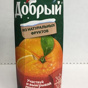 Сок добрый апельсин