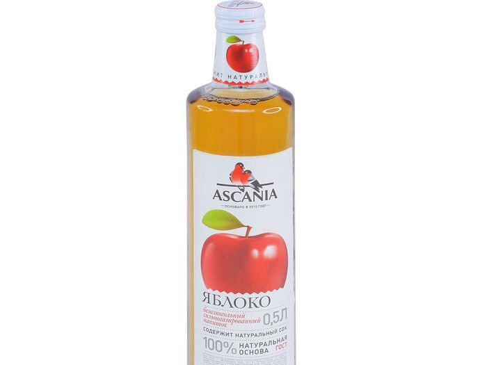 Лимонад Ascania яблочный