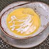 Фото к позиции меню Крем-суп Тыквенный с кокосовым молоком и апельсином