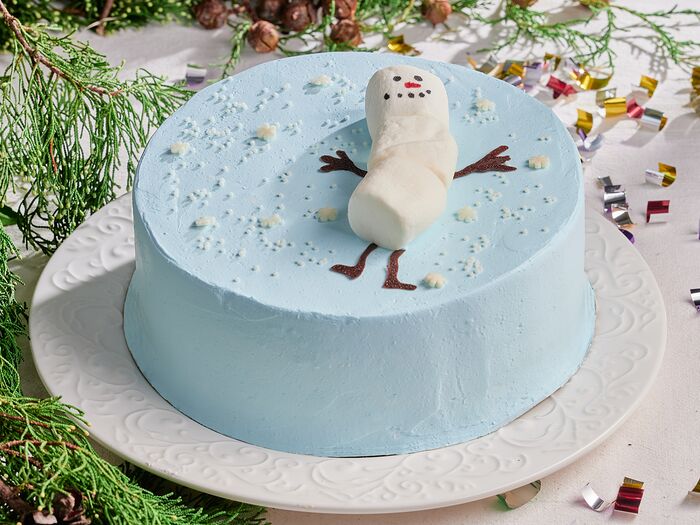 Торт Пломбирный снеговик