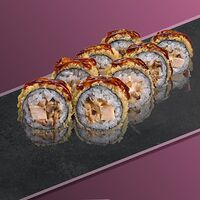 Roll Tempure курица с грибами №50