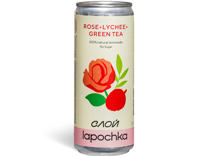 Лимонад Lapochka Роза Личи