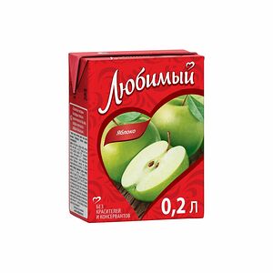 Сок Любимый Яблоко