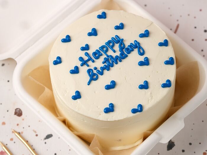 Бенто торт S Happy birthday Сникерс