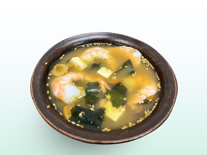 Мисо-суп с креветкой