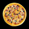Фото к позиции меню Мясная-пицца