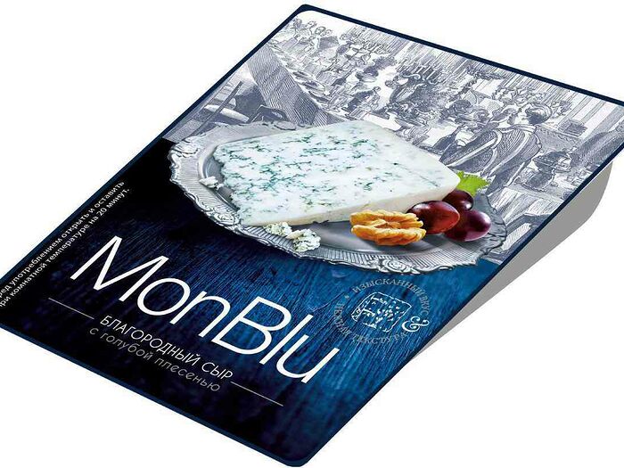 Сыр с голубой благородной плесенью MontBlu 100г