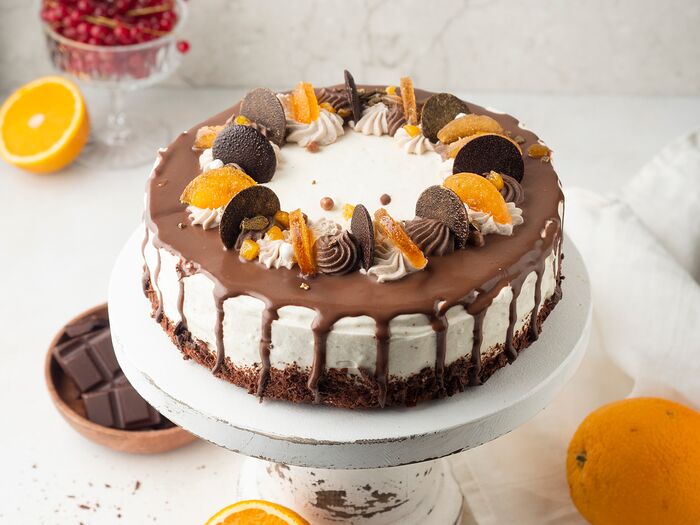 Торт Шоколадно-апельсиновый
