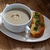 Фото к позиции меню Крем-суп из шампиньонов с белыми грибами