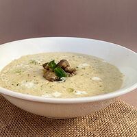 Крем-суп грибной с вешенками