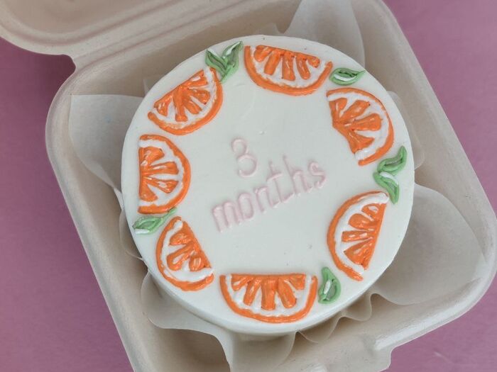 Бенто торт на 3 месяца
