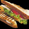 Фото к позиции меню Сэндвич с ветчиной и сыром на гриле