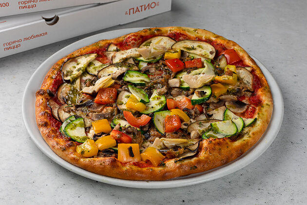Пицца Примавера 40 см, на тонком тесте