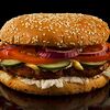 Фото к позиции меню Гамбургер с курицей