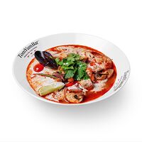Суп Tom Yum с морепродуктами