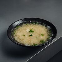 Мисо суп с тофу и мясом краба