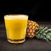 Фото к позиции меню Свежевыжатый ананасовый сок