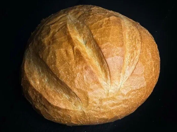 Хлеб бездрожжевой подовый белый