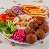 Фото к позиции меню Израильская вегетарианская тарелка