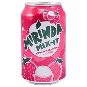 Mirinda Mix It со вкусом клубники и личи