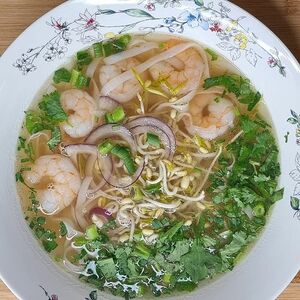 Pho ko с креветкой