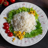 Рис отварной с кукурузой