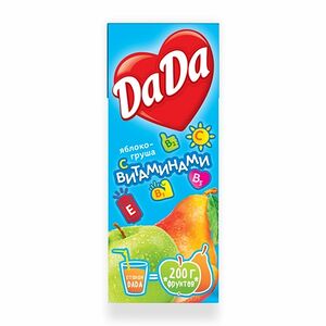 Сок DaDa Яблоко и груша