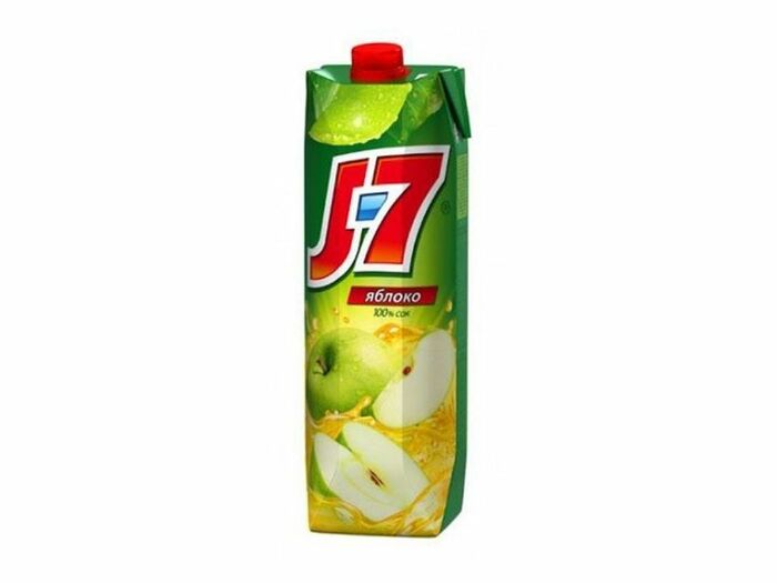Сок J7 Яблочный осветленный