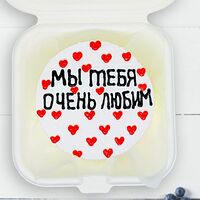 Бенто-торт Очень любим